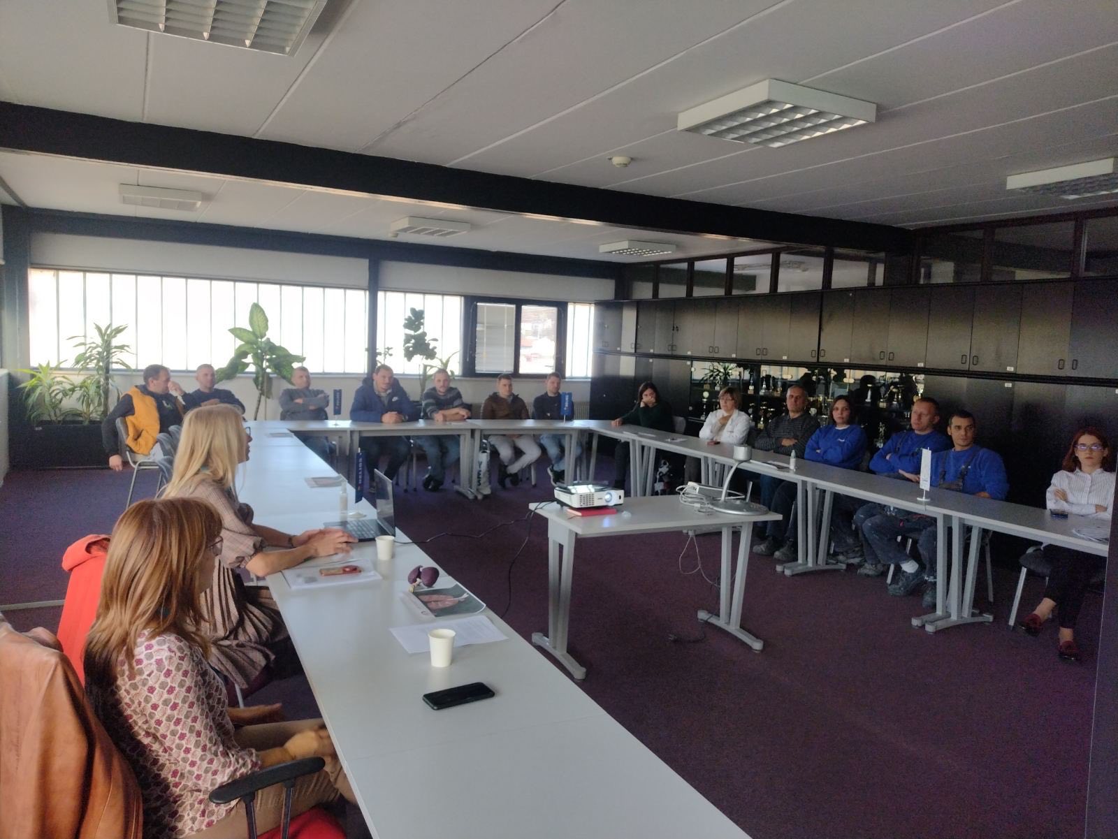 Dom zdravlja Gornji Milanovac Održano predavanje na temu: „Mesec borbe protiv bolesti pluća“ u kompaniji Helios Srbija A.D.