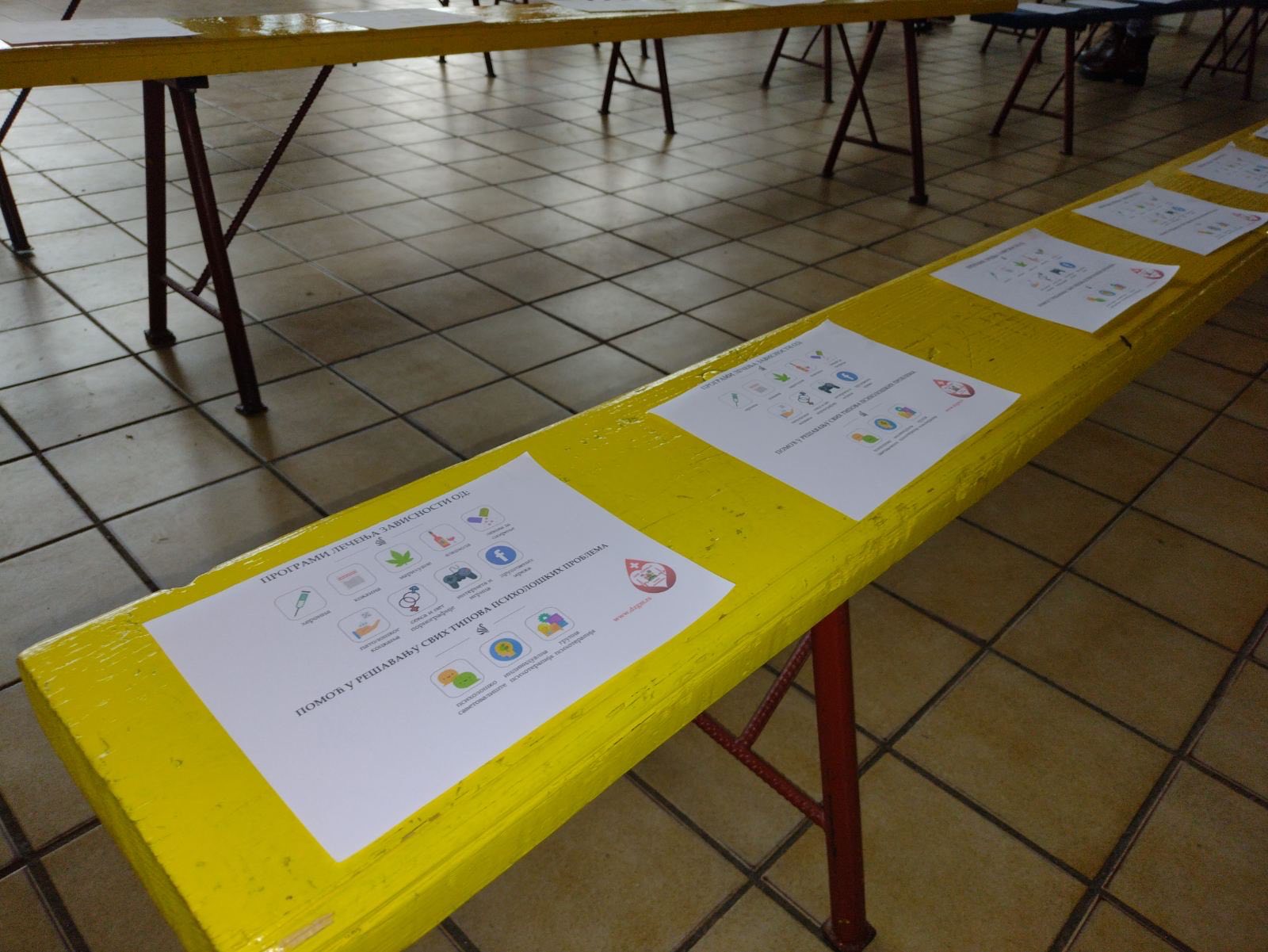 Dom zdravlja Gornji Milanovac Tim za promotivne aktivnosti povodom meseca posvećenosti borbi protiv svih vidova zavisnosti obišao osnovnu školu Sveti Sava