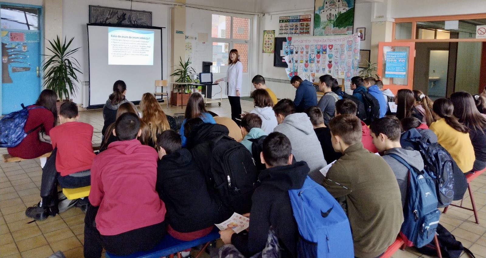 Dom zdravlja Gornji Milanovac predavanje borba protiv side